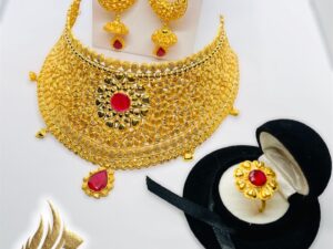 Madrasi Gold Bridal Set 001