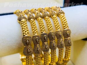 Gold bangles 008